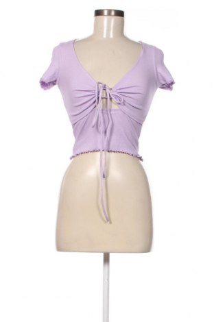 Дамска блуза Monki, Размер XXS, Цвят Лилав, Цена 7,98 лв.