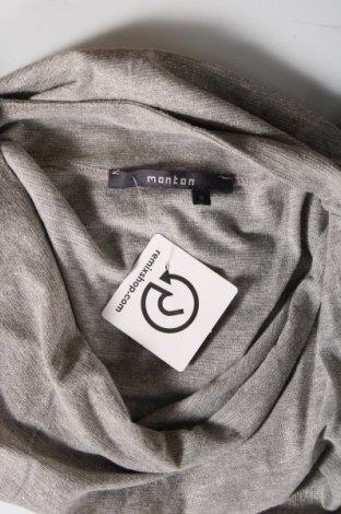 Γυναικεία μπλούζα Monton, Μέγεθος XL, Χρώμα Γκρί, Τιμή 14,85 €