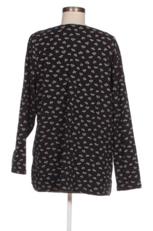 Γυναικεία μπλούζα Ms Mode, Μέγεθος XXL, Χρώμα Μαύρο, Τιμή 8,11 €