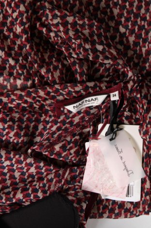 Γυναικεία μπλούζα Naf Naf, Μέγεθος XS, Χρώμα Πολύχρωμο, Τιμή 4,08 €