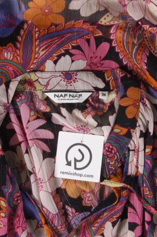 Γυναικεία μπλούζα Naf Naf, Μέγεθος XS, Χρώμα Πολύχρωμο, Τιμή 5,57 €