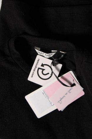 Γυναικεία μπλούζα Naf Naf, Μέγεθος XS, Χρώμα Μαύρο, Τιμή 3,71 €