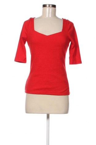 Γυναικεία μπλούζα Naf Naf, Μέγεθος S, Χρώμα Κόκκινο, Τιμή 7,42 €