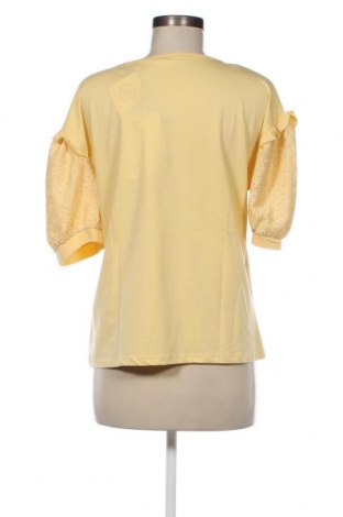 Γυναικεία μπλούζα Naf Naf, Μέγεθος XL, Χρώμα Κίτρινο, Τιμή 37,11 €