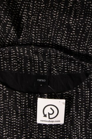 Дамска блуза Nanso, Размер M, Цвят Черен, Цена 6,00 лв.