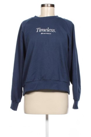 Γυναικεία μπλούζα New Balance, Μέγεθος M, Χρώμα Μπλέ, Τιμή 15,25 €