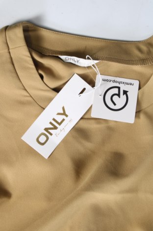 Дамска блуза ONLY, Размер XS, Цвят Бежов, Цена 8,80 лв.