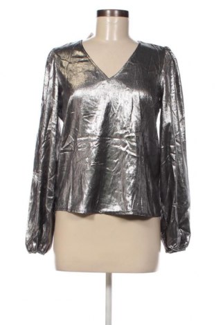Дамска блуза Object, Размер XS, Цвят Сребрист, Цена 6,00 лв.
