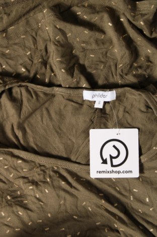 Дамска блуза Phildar, Размер S, Цвят Зелен, Цена 4,08 лв.