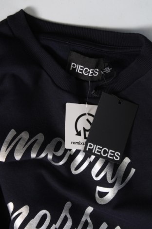 Γυναικεία μπλούζα Pieces, Μέγεθος S, Χρώμα Μπλέ, Τιμή 20,62 €