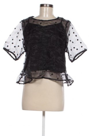Γυναικεία μπλούζα Pimkie, Μέγεθος L, Χρώμα Μαύρο, Τιμή 5,27 €