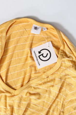 Γυναικεία μπλούζα Pota, Μέγεθος L, Χρώμα Κίτρινο, Τιμή 1,76 €