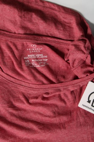 Дамска блуза Primark, Размер XS, Цвят Розов, Цена 4,37 лв.