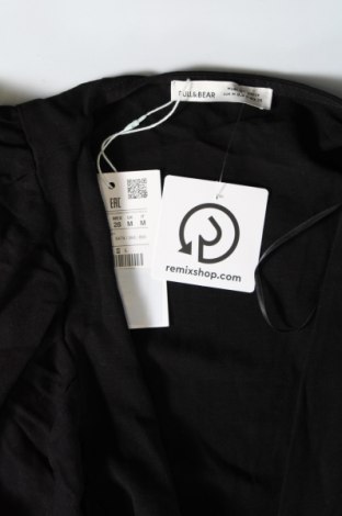 Γυναικεία μπλούζα Pull&Bear, Μέγεθος M, Χρώμα Μαύρο, Τιμή 9,59 €