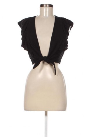 Γυναικεία μπλούζα Pull&Bear, Μέγεθος M, Χρώμα Μαύρο, Τιμή 9,59 €