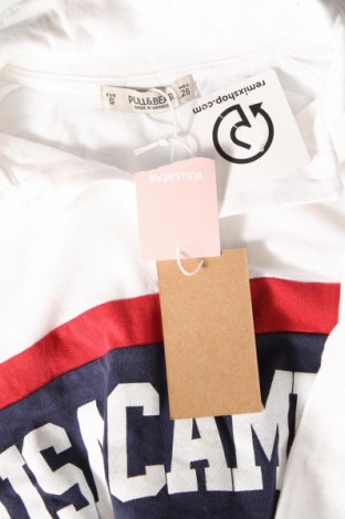Γυναικεία μπλούζα Pull&Bear, Μέγεθος S, Χρώμα Λευκό, Τιμή 4,00 €