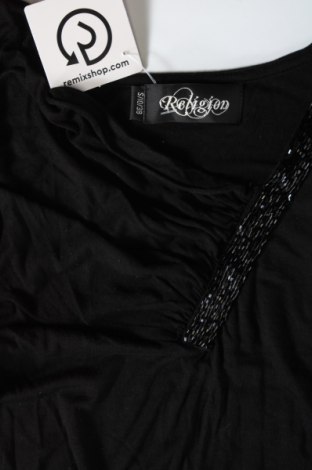 Γυναικεία μπλούζα Religion, Μέγεθος S, Χρώμα Μαύρο, Τιμή 8,70 €