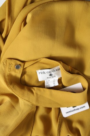 Γυναικεία μπλούζα Rick Cardona, Μέγεθος XS, Χρώμα Κίτρινο, Τιμή 3,12 €