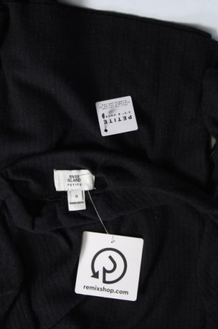 Γυναικεία μπλούζα River Island, Μέγεθος XXS, Χρώμα Μαύρο, Τιμή 5,57 €