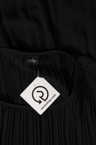 Γυναικεία μπλούζα S.Oliver Black Label, Μέγεθος S, Χρώμα Μαύρο, Τιμή 3,58 €