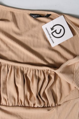 Bluză de femei SHEIN, Mărime XS, Culoare Bej, Preț 18,75 Lei