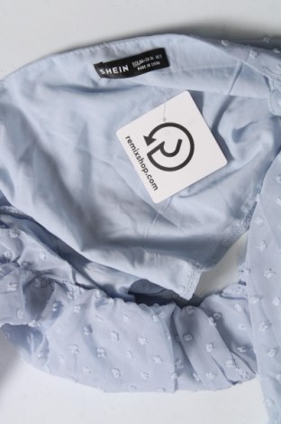 Дамска блуза SHEIN, Размер XS, Цвят Син, Цена 19,00 лв.