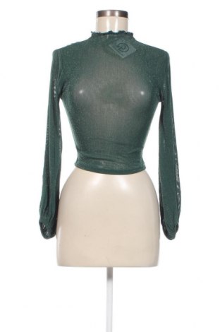 Дамска блуза SHEIN, Размер S, Цвят Зелен, Цена 4,94 лв.