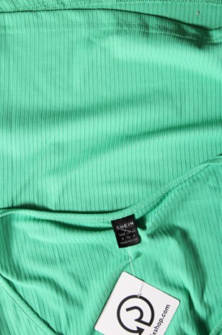 Дамска блуза SHEIN, Размер S, Цвят Зелен, Цена 19,55 лв.