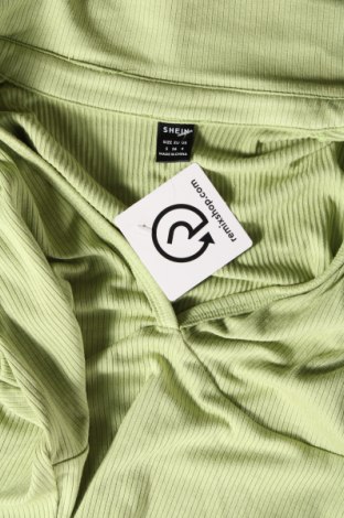 Дамска блуза SHEIN, Размер S, Цвят Зелен, Цена 3,52 лв.