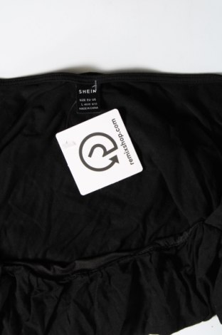 Γυναικεία μπλούζα SHEIN, Μέγεθος L, Χρώμα Μαύρο, Τιμή 3,29 €