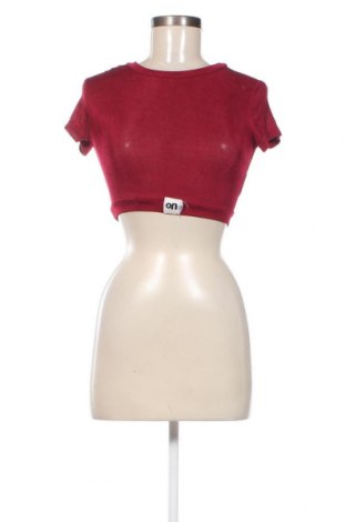Дамска блуза SHEIN, Размер XXS, Цвят Червен, Цена 4,37 лв.
