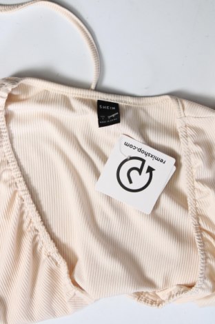 Дамска блуза SHEIN, Размер S, Цвят Екрю, Цена 19,55 лв.