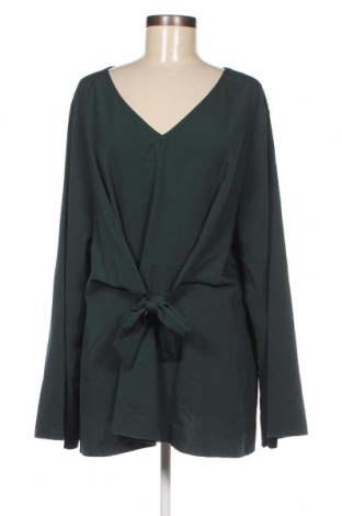 Дамска блуза SHEIN, Размер 4XL, Цвят Зелен, Цена 15,77 лв.