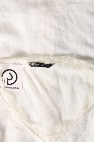 Γυναικεία μπλούζα SHEIN, Μέγεθος S, Χρώμα Λευκό, Τιμή 4,00 €