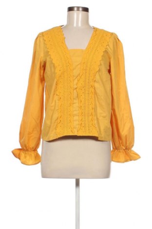 Дамска блуза SHEIN, Размер M, Цвят Жълт, Цена 5,32 лв.