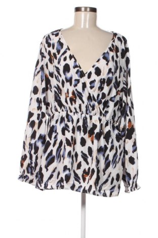 Γυναικεία μπλούζα SHEIN, Μέγεθος XXL, Χρώμα Πολύχρωμο, Τιμή 9,17 €