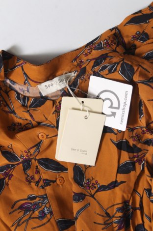 Γυναικεία μπλούζα See U Soon, Μέγεθος M, Χρώμα Καφέ, Τιμή 7,42 €