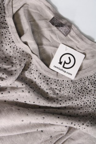 Γυναικεία μπλούζα Selection By Ulla Popken, Μέγεθος XXL, Χρώμα Γκρί, Τιμή 13,37 €
