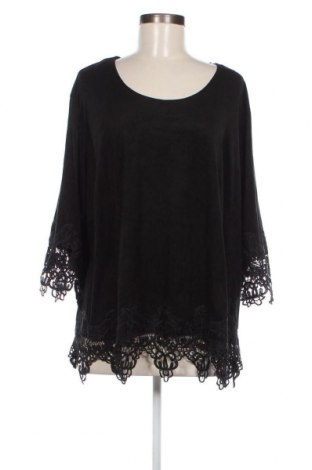 Damen Shirt Sheego, Größe 3XL, Farbe Schwarz, Preis 14,53 €