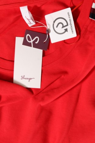 Bluză de femei Sheego, Mărime 3XL, Culoare Roșu, Preț 26,05 Lei