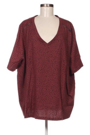 Дамска блуза Sheego, Размер 4XL, Цвят Червен, Цена 38,88 лв.