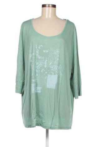 Damen Shirt Sheego, Größe 3XL, Farbe Grün, Preis 27,83 €