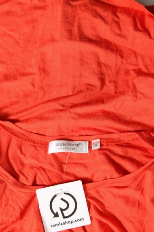 Γυναικεία μπλούζα Signature, Μέγεθος M, Χρώμα Πορτοκαλί, Τιμή 2,82 €