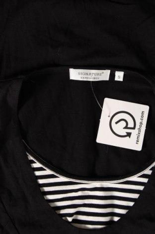 Γυναικεία μπλούζα Signature, Μέγεθος S, Χρώμα Μαύρο, Τιμή 3,06 €