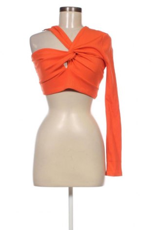 Дамска блуза Sinsay, Размер XL, Цвят Оранжев, Цена 5,70 лв.