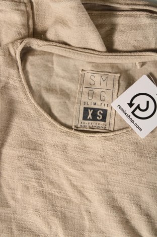 Γυναικεία μπλούζα Smog, Μέγεθος XS, Χρώμα  Μπέζ, Τιμή 2,23 €