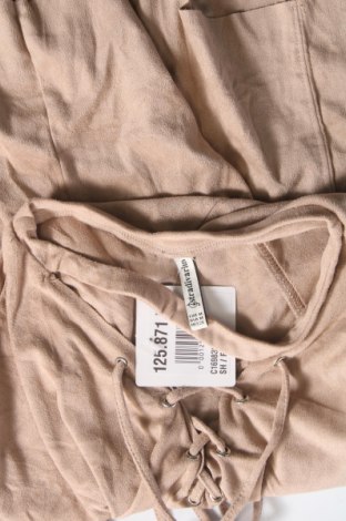 Damen Shirt Stradivarius, Größe M, Farbe Beige, Preis 3,31 €