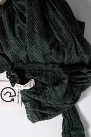 Γυναικεία μπλούζα Studio, Μέγεθος M, Χρώμα Πράσινο, Τιμή 3,29 €