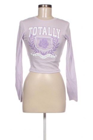 Γυναικεία μπλούζα Tally Weijl, Μέγεθος XS, Χρώμα Βιολετί, Τιμή 4,00 €