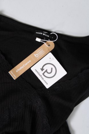 Γυναικεία μπλούζα Tally Weijl, Μέγεθος S, Χρώμα Μαύρο, Τιμή 4,31 €